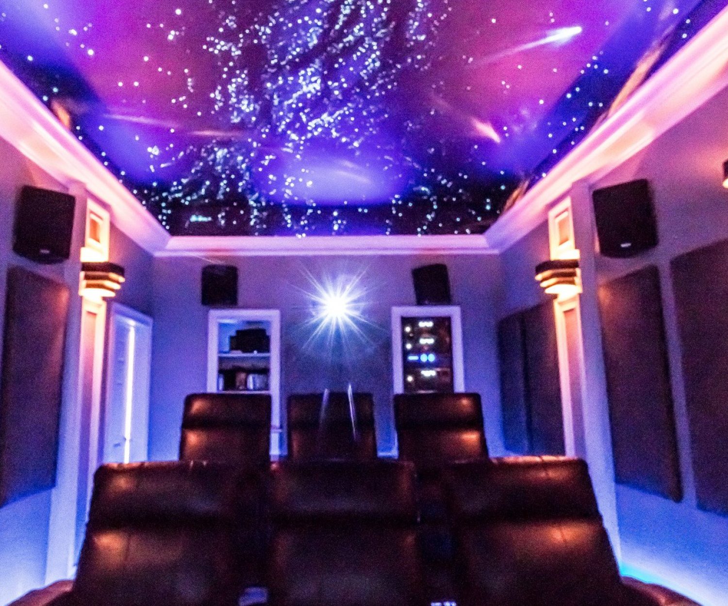 Home Theater ceiling Mural