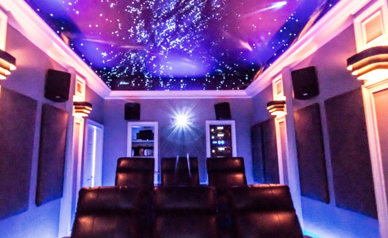 Home Theater ceiling Mural
